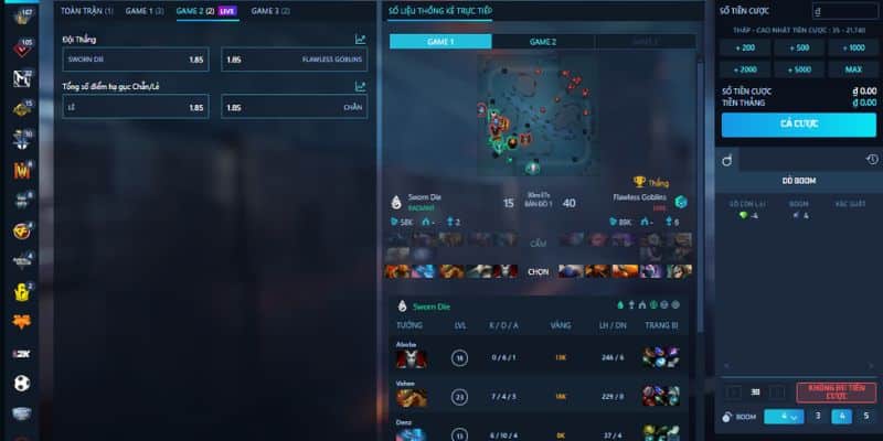 Hạng mục thể thao điện tử là một mảng cá cược mới hot tại Jun88