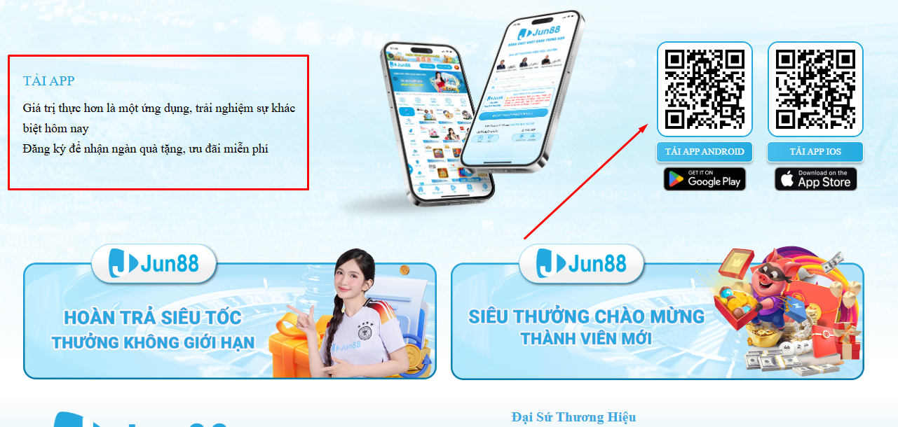 Giới thiệu về Tải app Jun88
