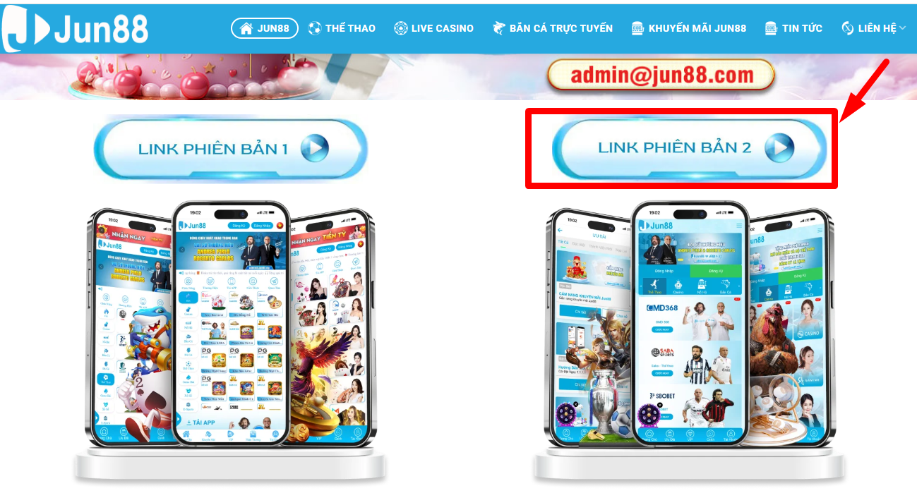 Tính Năng Nổi Bật Của Jun88 Phiên Bản 2